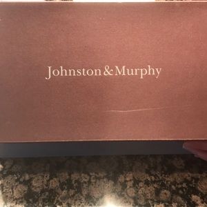 BIN Johnston & Murphy brown leather shoes.